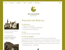 Tablet Screenshot of altelateinschule.com